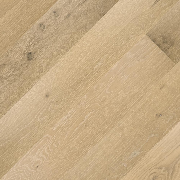 Take Home Sample - Ross Lake Engineered Brushed Oak Click Waterproof Hardwood Flooring