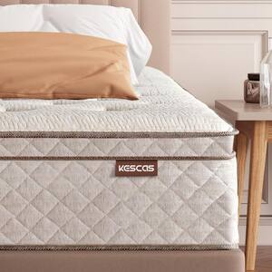 12 in. Medium Hybrid Memory Foam Innerspring Euro Top Full Mattress