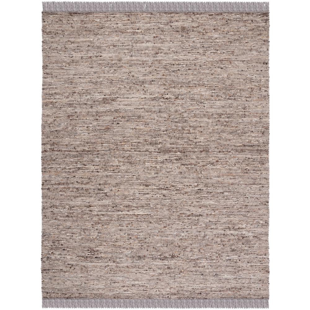SAFAVIEH Natura Brown/Ivory 9 ft. x 12 ft. Braided Area Rug NAT327T9