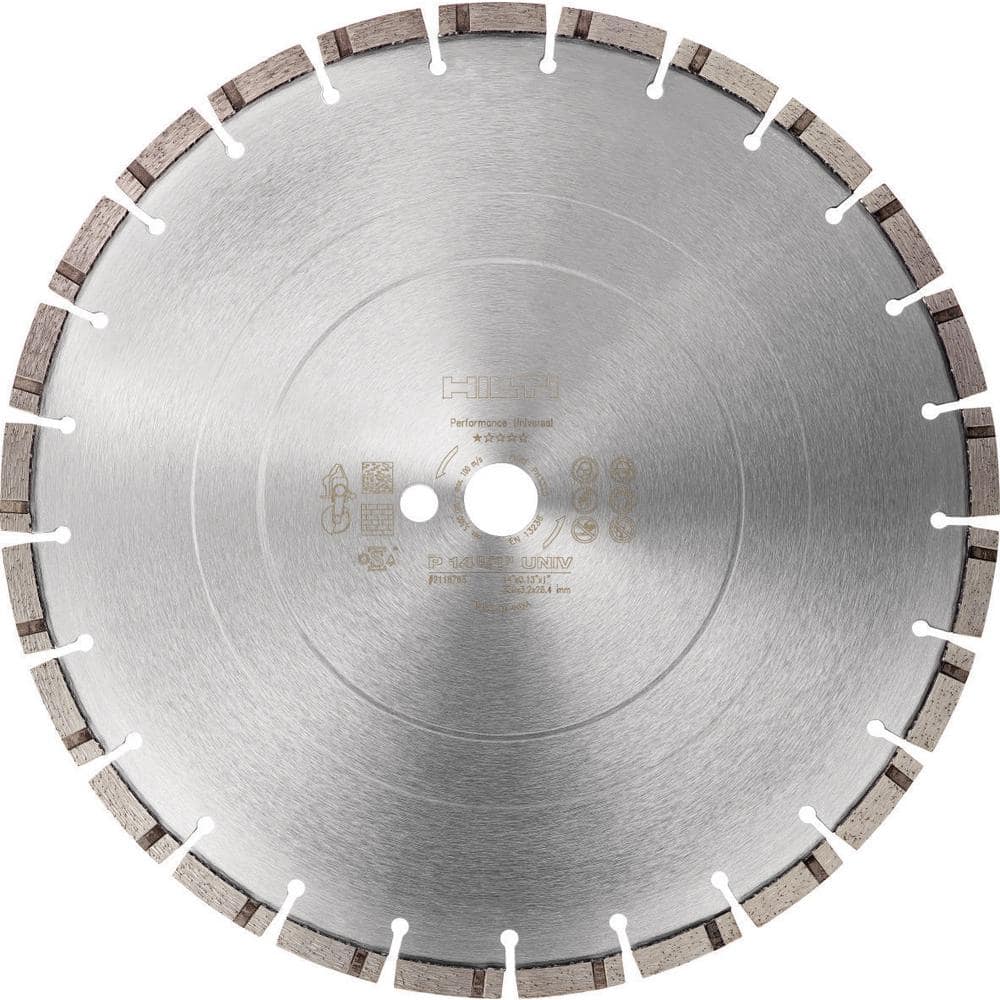 Hilti DS-CP 12" GP Model# 236602 Cured/Reinforced Concrete Diamond Cutting Disc 