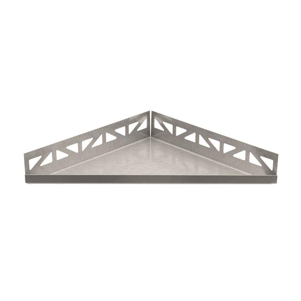 DURAL TI-SHELF DRG 10.83 in. W Triangle-Shaped Corner Shower Shelf