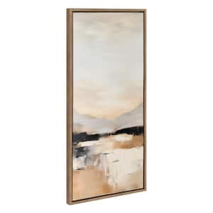 Sylvie Peaceful Landscape III Framed Canvas by Amy Lighthall Set of 1 Nature Art Print 18.00 in. x 40.00 in.