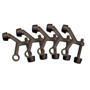 Oil Rubbed Bronze Standard Hinge Pin Door Stop (5-Pack)