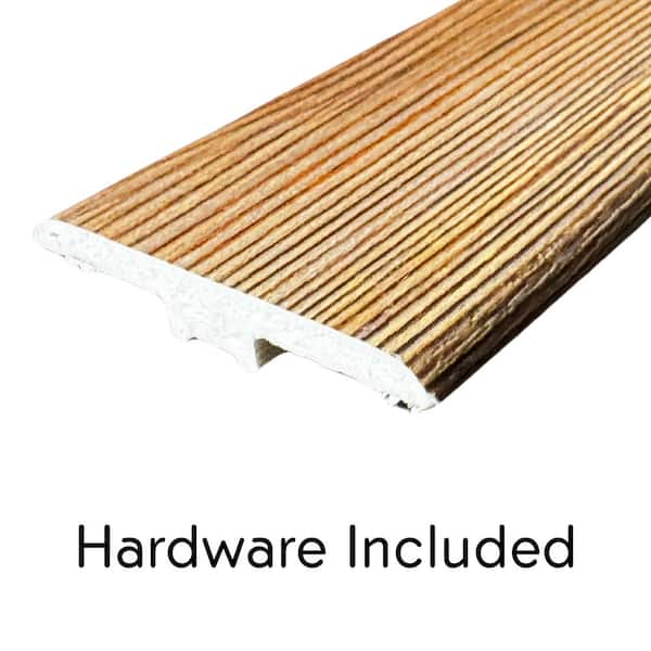 Hydrostop Escape Lagoon 0.2 in. T x 1.8 in. W x 94 in. L Waterproof PVC T-Molding