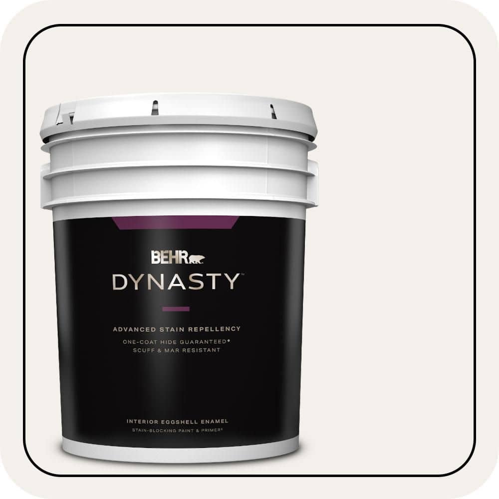 5 gal. #PWN-15 Silk Pillow Eggshell Enamel Interior Stain-Blocking Paint & Primer price history on PriceWatchPro