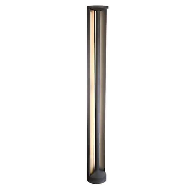 Eurofase Reza 30-Watt Graphite Grey Outdoor Integrated LED 3000K Soft White Landscape Large Path Light