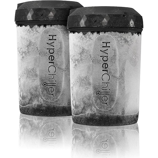 Hyper Chiller Maker Iced Coffee Instantly Black - 12.5 oz capacity