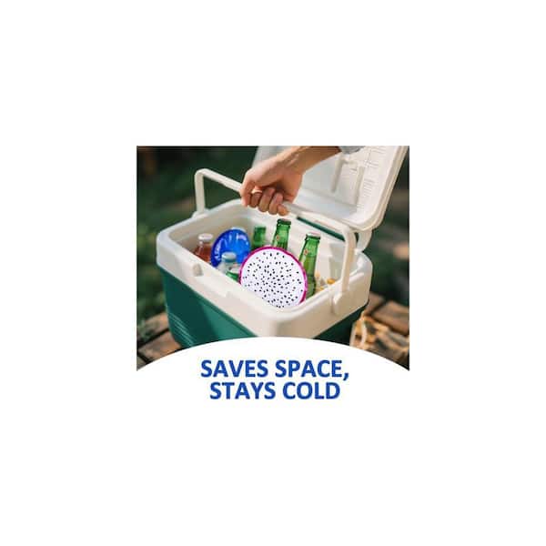Reusable Soft Gel Ice Packs for Coolers and Lunch Boxes, 3-Pack