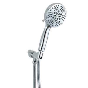 5-Spray Patterns with 1.75 GPM 5 in. High Pressure Wall Mount Handheld Shower Head in Chrome