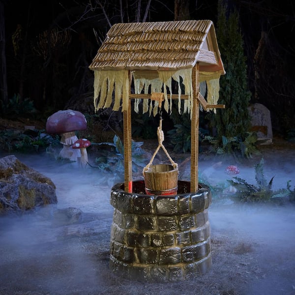 5 FT Wicked Woods LED Wishing Well