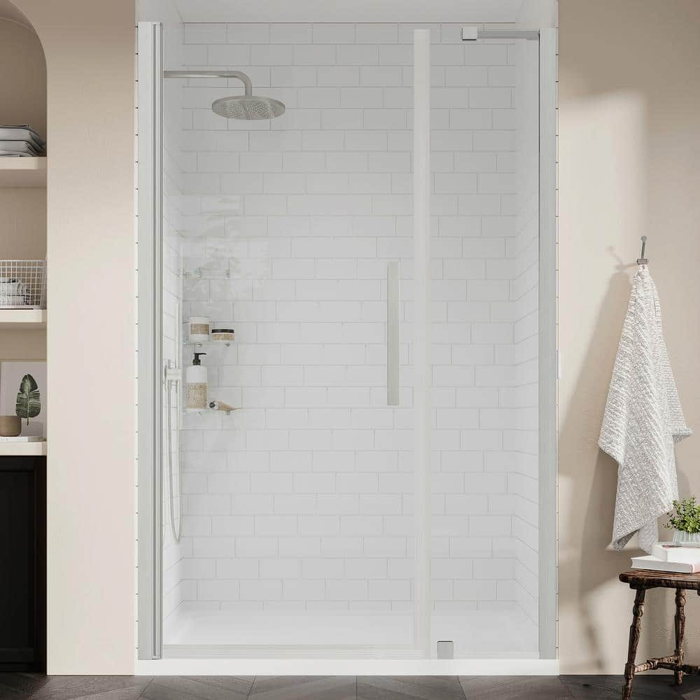 OVE Decors Pasadena 48 in. L x 32 in. W x 75 in. H Alcove Shower Kit w ...