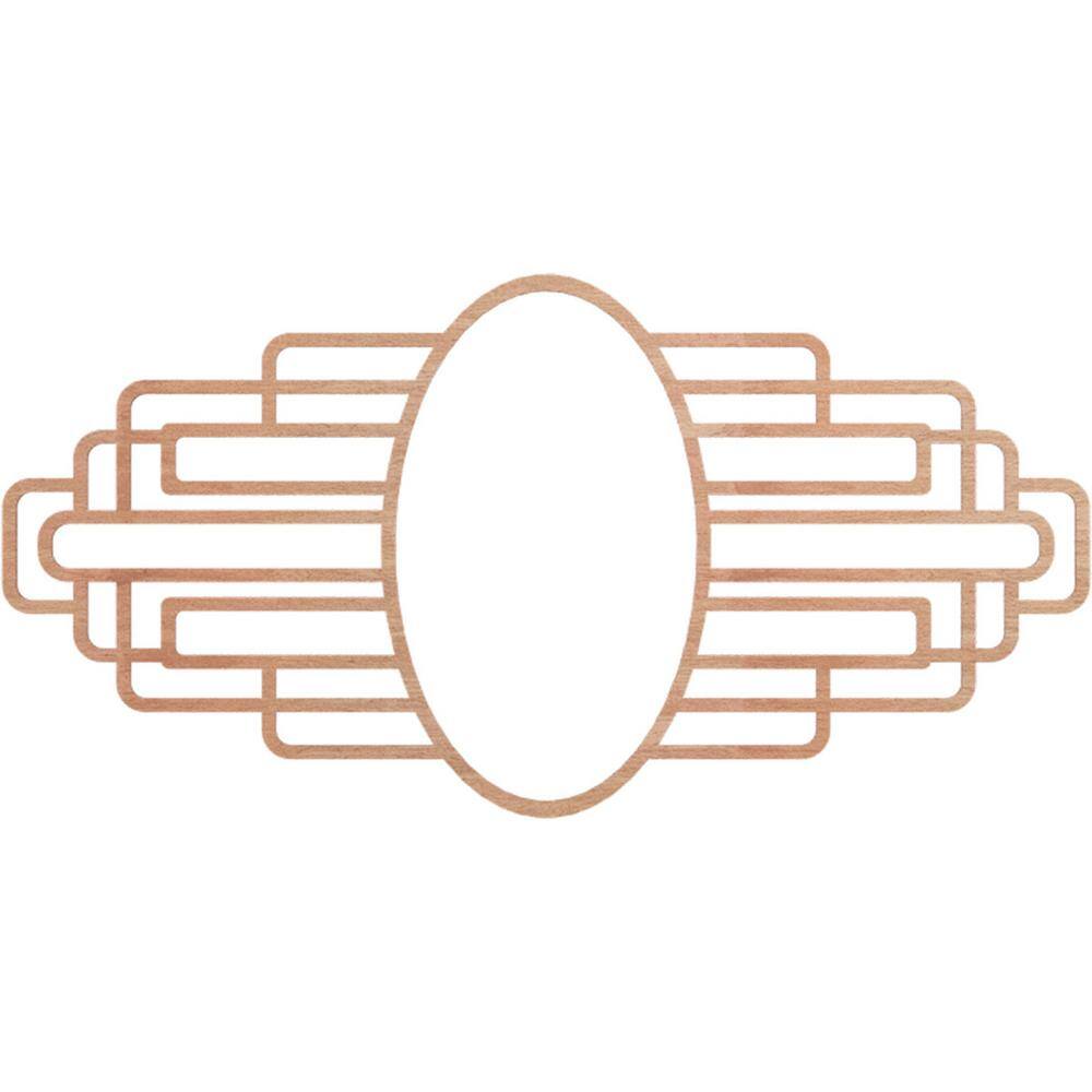 30 in. x 11 in. x 0.375 in. Wood Medallion Moulding price history on PriceWatchPro