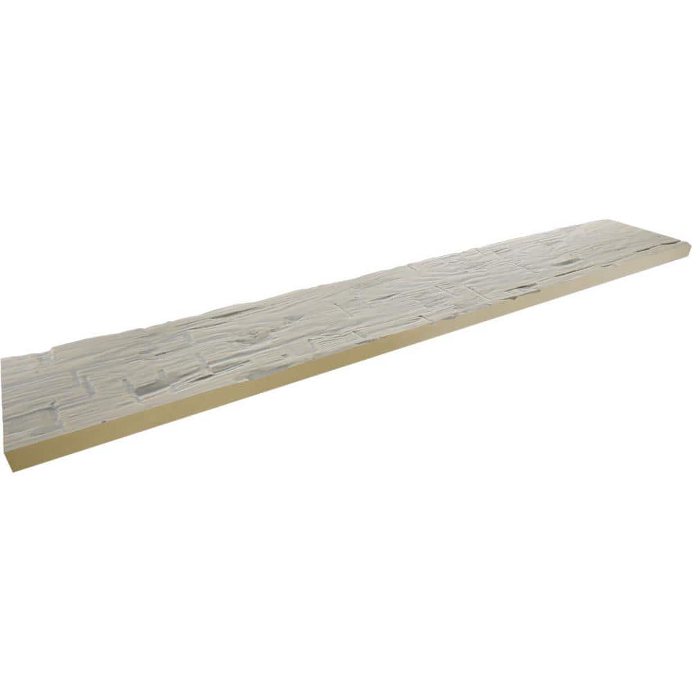 Driftwood Faux Wood Beam Plank 6" x 96" x 1"