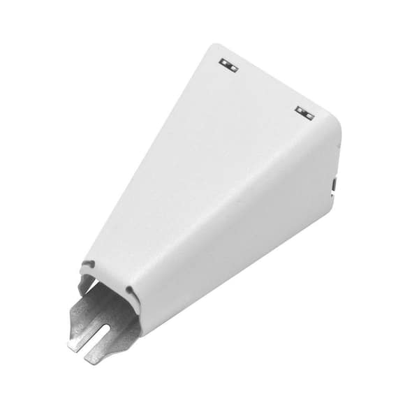 Wiremold 700 Series Metal Surface Raceway Combination Connector, White
