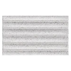 Spanish Deco Pureform Porcelain 6 in. x 6 in. x 9mm Wall Tile Terrazzo Gray - Sample