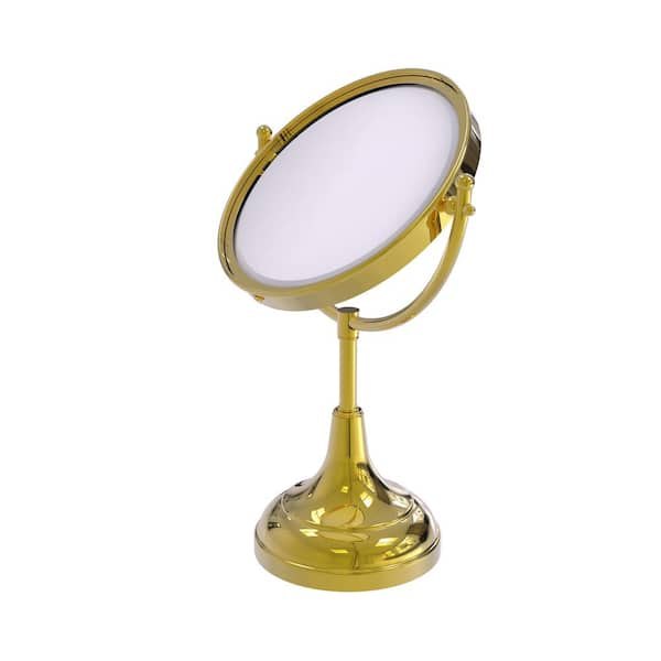 brass vanity mirror with lights