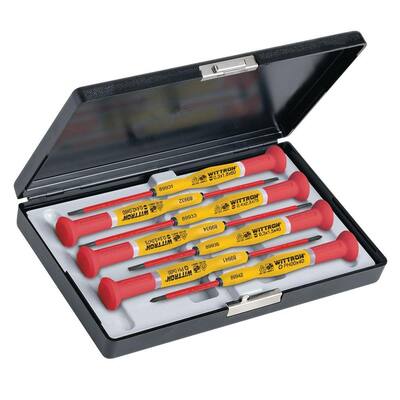 Wittron Insulated Screwdriver Set with Case (7-Piece)