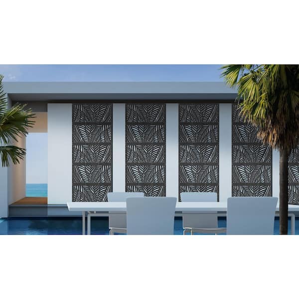 DESIGN VU Tahiti 4 ft. x 2 ft. Charcoal Recycled Polymer DESIGN VU Tahiti 4 ft. x 2 ft. Charcoal Recycled Polymer