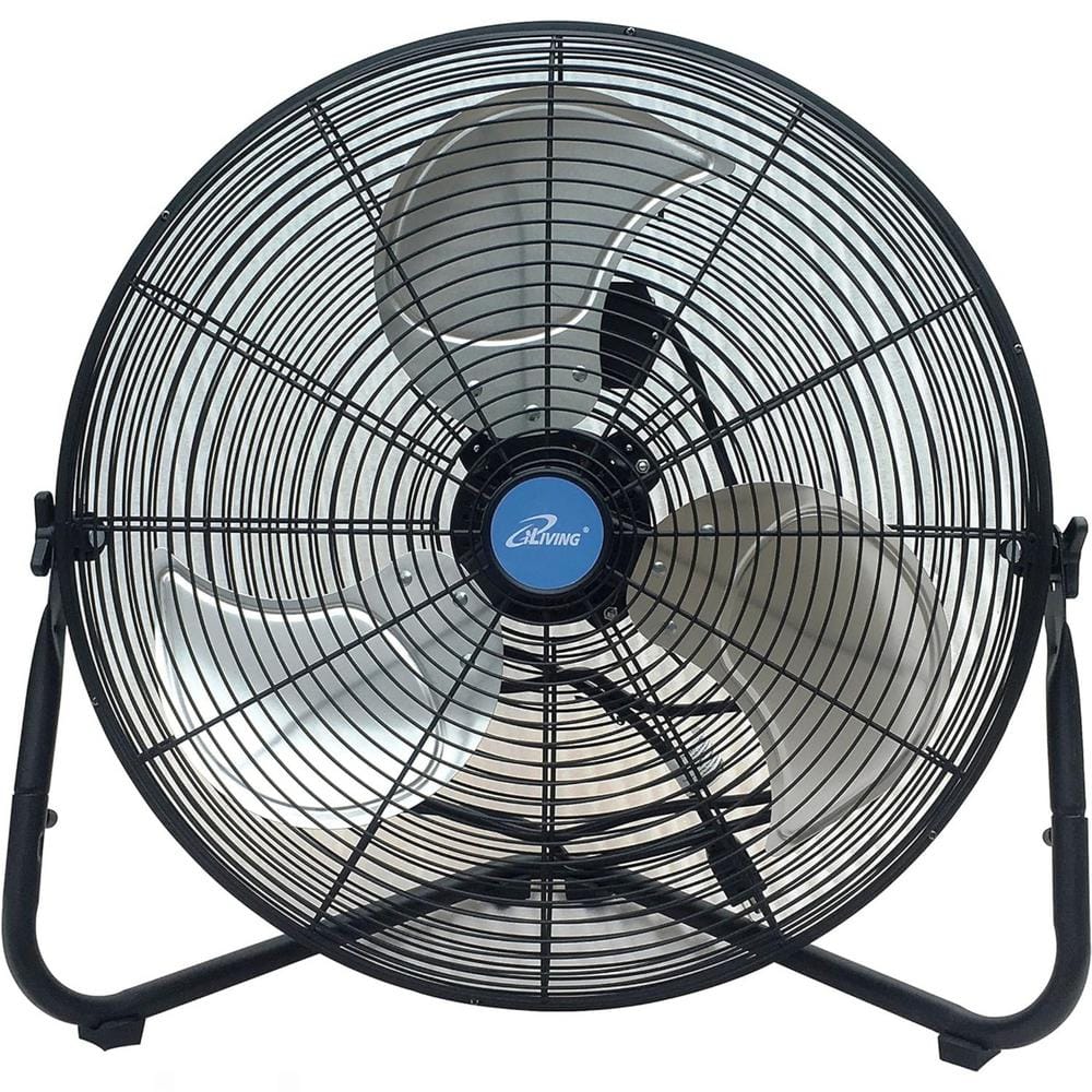 High Velocity Heavy Duty Metal Floor Wall Fan, for Office, 20 Inch 3 Speed,