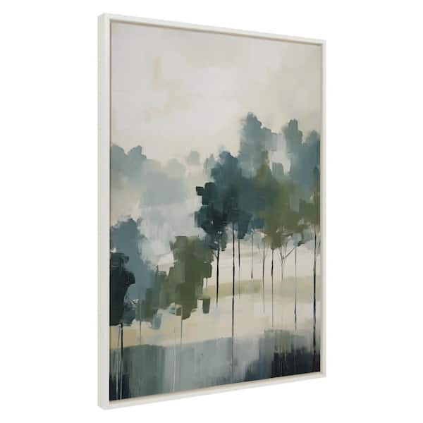 Sylvie Whispering Trees I Framed Canvas by Amy Lighthall (Set of 1) Abstract Art Print 31.49 in. x 42.00 in.