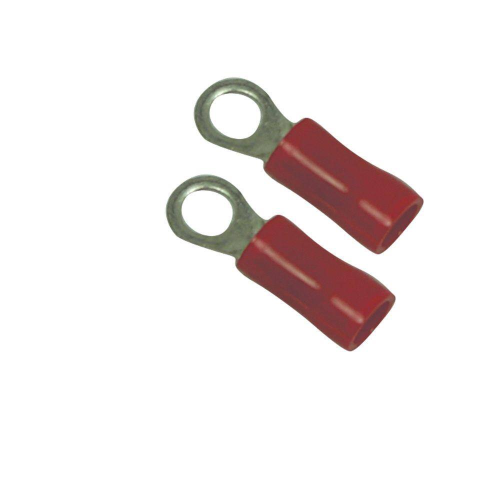 Tyco Electronics Ring Vinyl 2218 AWG Stud 810 100/Clam EB0302000