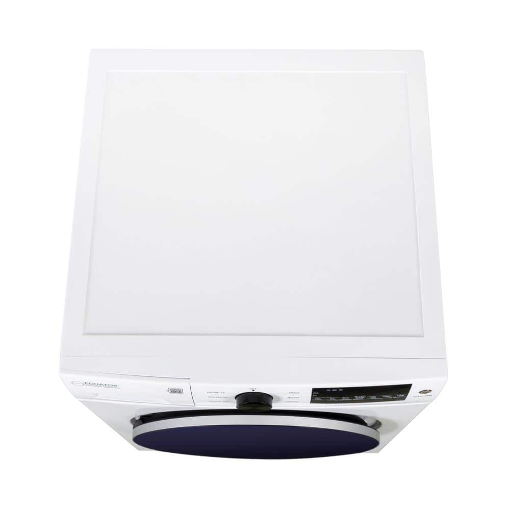 Equator 24" White Front Load Dryer with Moisture Sensing