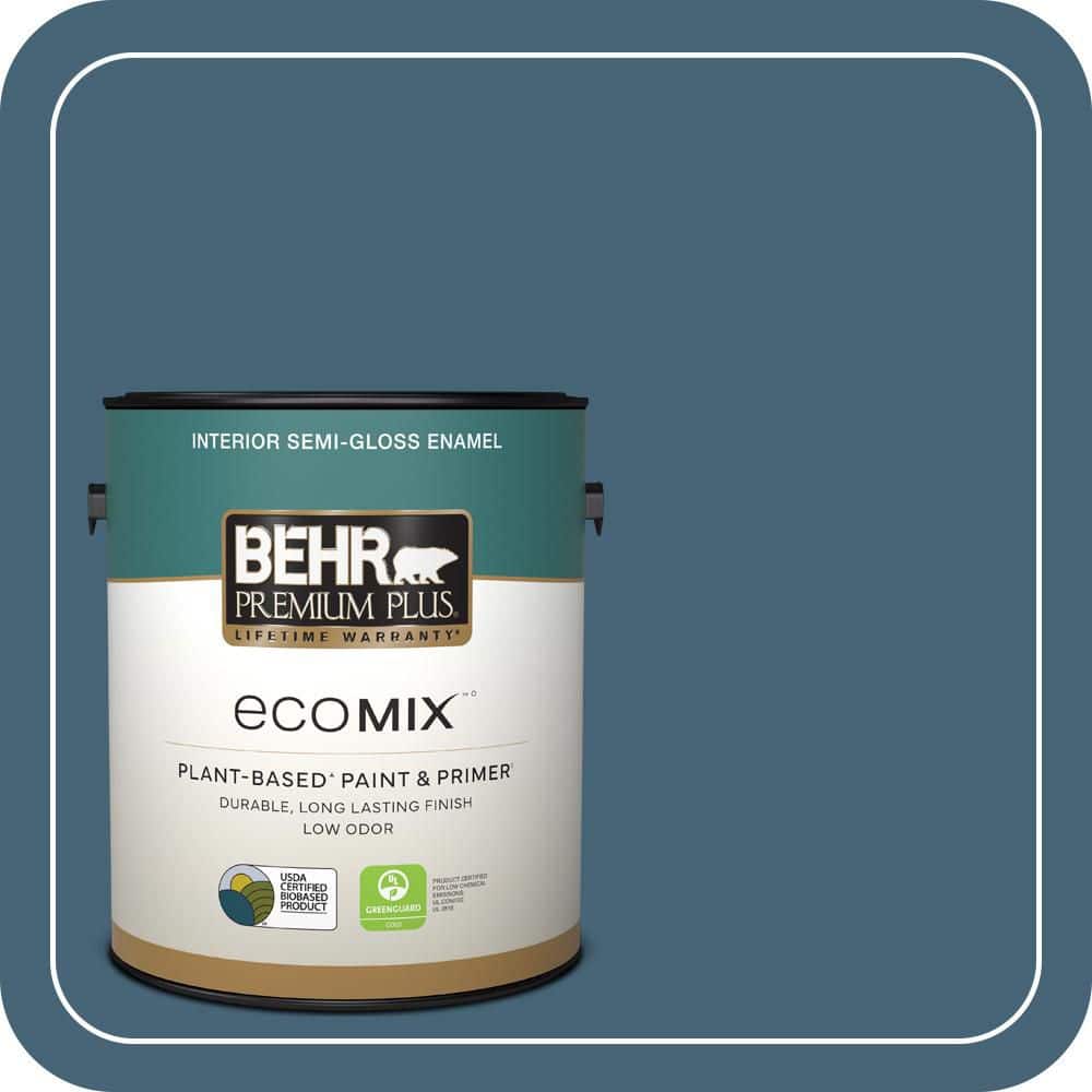 1 gal. Home Decorators Collection #HDC-WR15-6 Winter Evening Semi-Gloss EcoMix Plant-Based Interior Paint & Primer price history on PriceWatchPro