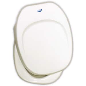 Seat and Cover Assembly, Parchment for Aqua Magic IV Permanent Toilet