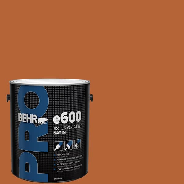 1 gal. #250D-7 Caramelized Orange Satin Exterior Paint