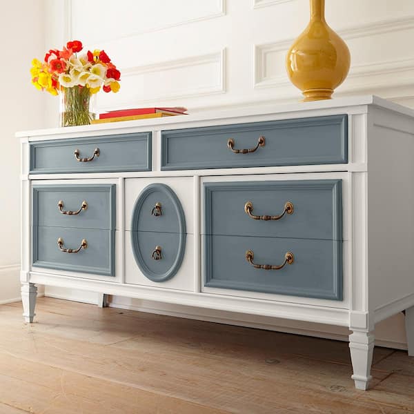 1 qt. #N470-5 Norwegian Blue Interior Chalk Decorative Paint