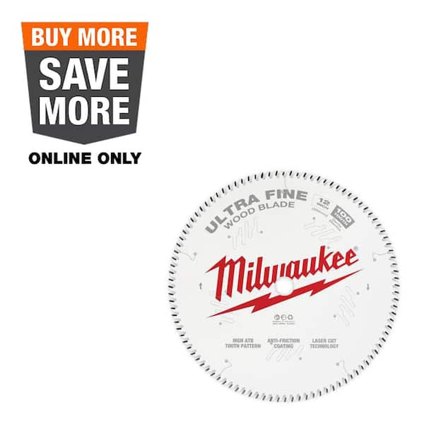 12 in. x 100-Tooth Ultra Fine Finish Circular Saw Blade