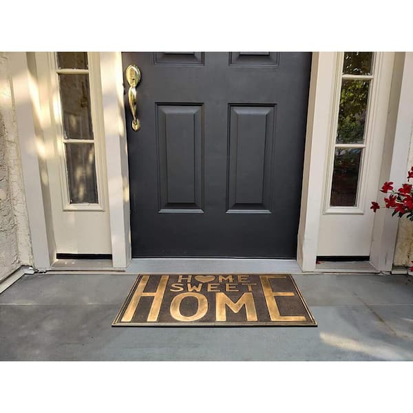 Color&Geometry Front Door Mat Outdoor Home Entrance for Welcome, Heavy Duty  Outside Door Mats for Entry Non Slip, Indoor Outdoor Rugs for Single/Back