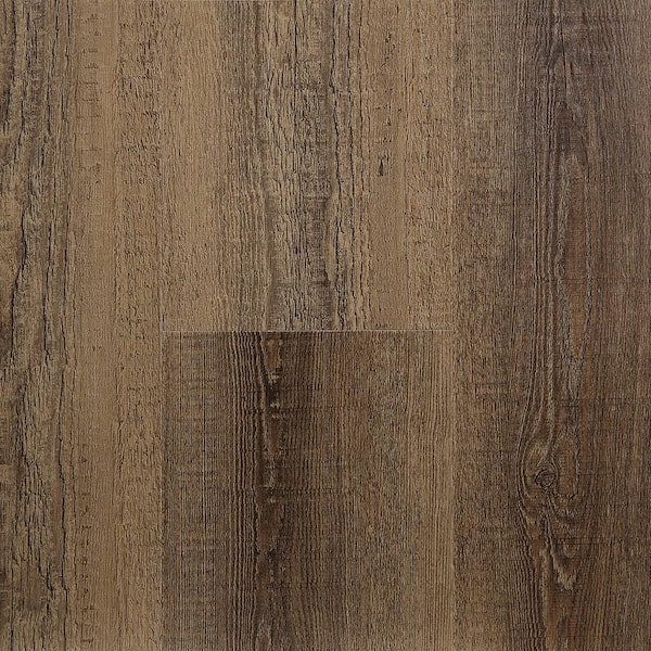 Islander Tawny Pine 12 MIL x 7.2 in. W x 60 in. L Click Lock Waterproof Luxury Vinyl Plank Flooring (18 sqft/case)