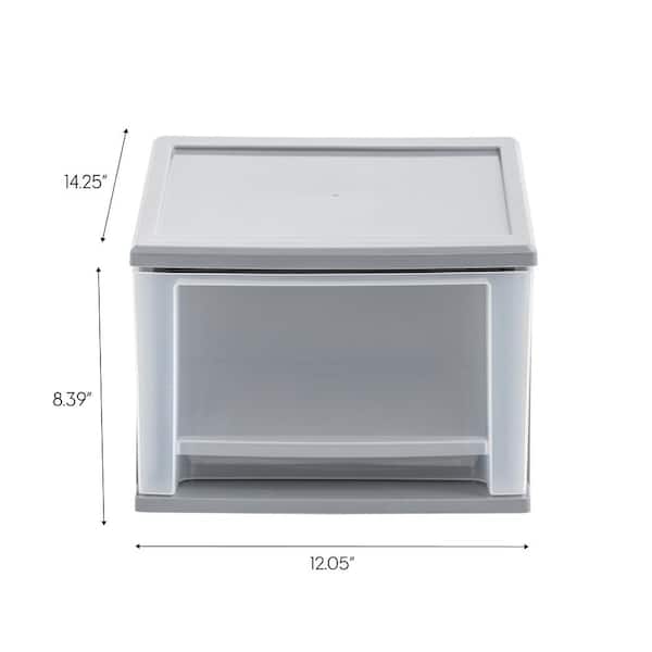 Stackable Clothes Storage Box Sliding Thickened Large Capacity