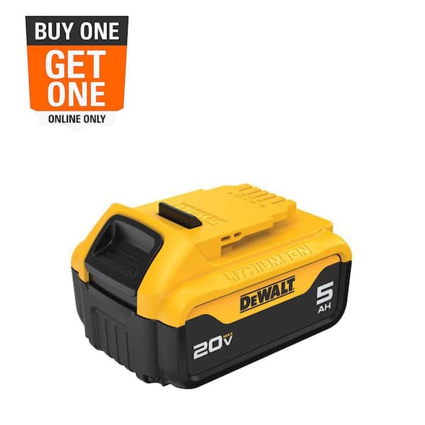 20V MAX Premium Lithium-Ion 5.0Ah Battery Pack