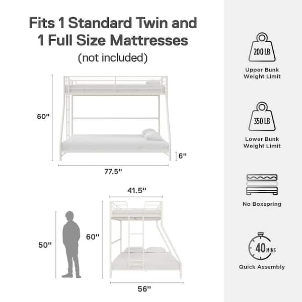 Dhp bunk bed shops screws