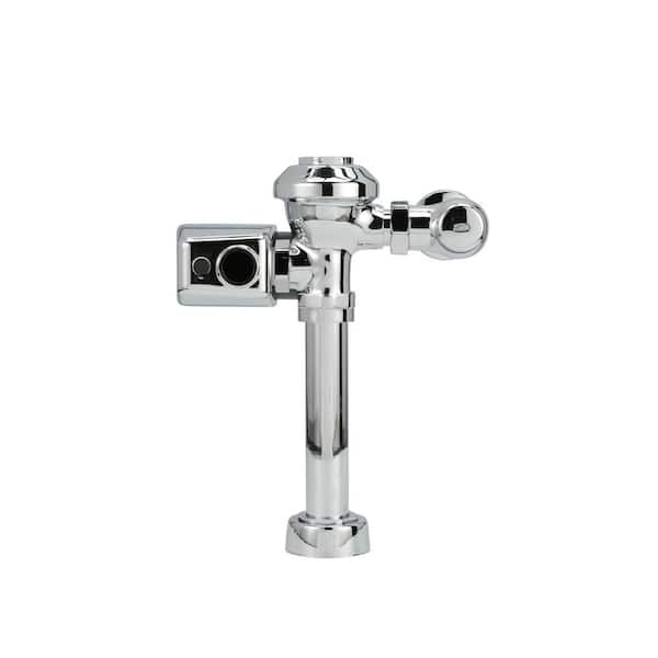 AquaVantage AV ZER Exposed Sensor Diaphragm Flush Valve with Metal Cover in Chrome