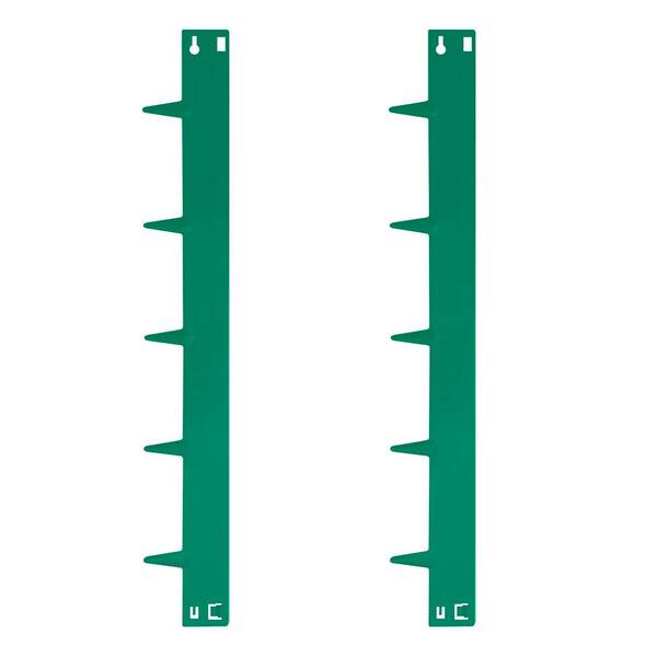 SpassWay 2-Pack Heavy Duty Corten Steel Landscape Edging-42 in. Strips, 5 in. Depth for Durable Garden Borders