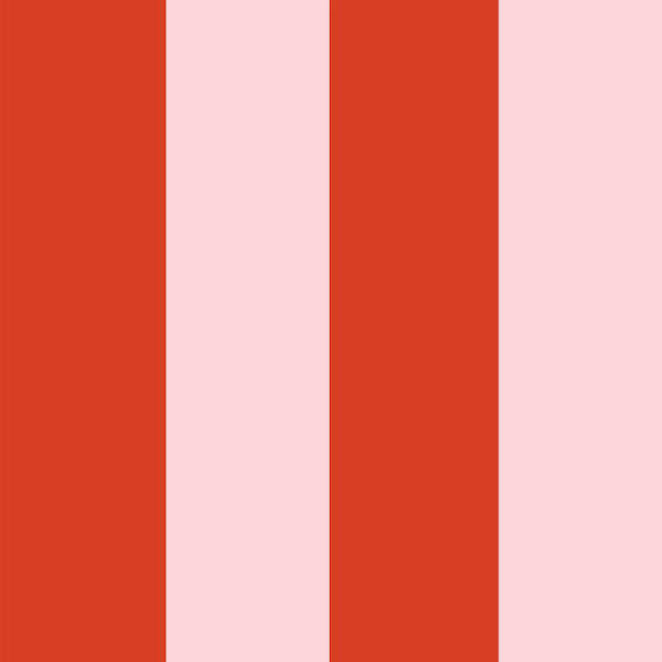 Tempaper Stripe Playhouse Pink Peel and Stick Wallpaper (Covers 28 sq. ft.)