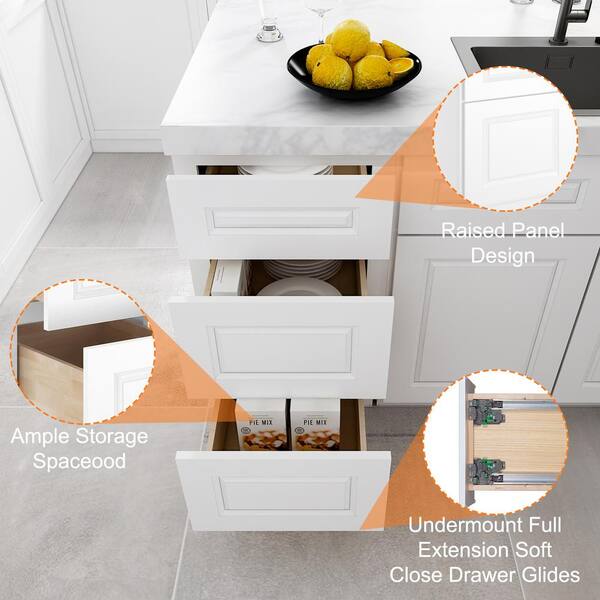 Kitchen Base Cabinet with Drawers – Homeibro