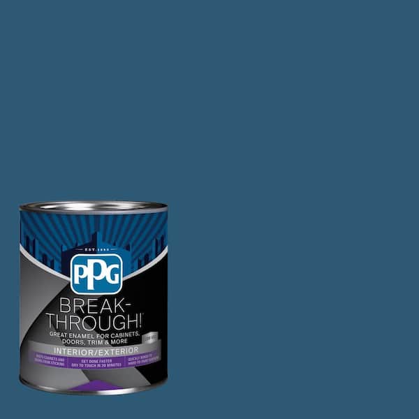 1 qt. PPG1156-6 Mountain Lake Satin Door, Trim & Cabinet Paint