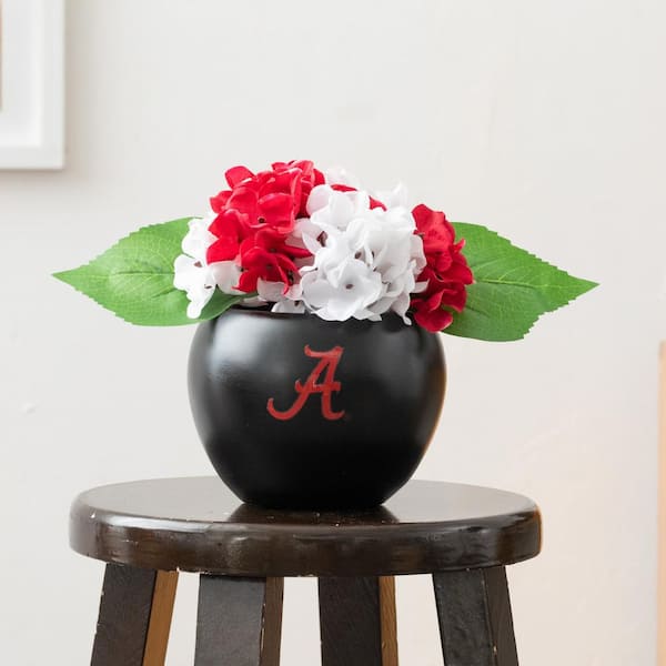 FOREVER LEAF 7 in. Alabama Artificial Hydrangeas - Alabama Fan Gifts Desk  Sets and Accessories for Women ‎FL05110ALA - The Home Depot