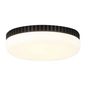 Integrated LED Midnight Black Ceiling Fan Light Kit