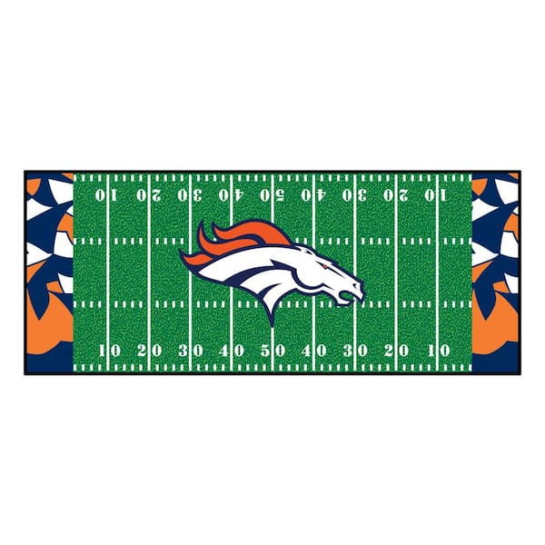 Denver Broncos Area Rugs Anti-Skid Floor Mats Bedroom Hallway Carpets Fans  Gift