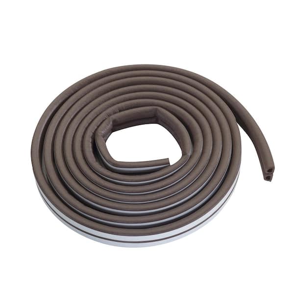 M-D Building Products 1/4 in. x 3/4 in. x 10 ft. Black Sponge Window Seal  for Small Gaps 06593 - The Home Depot