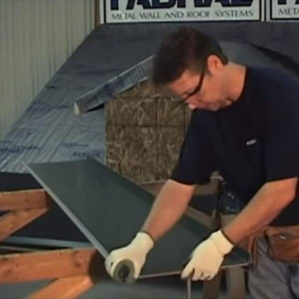 Sheet Metal Hemming Tool For Metal Roof Panels 