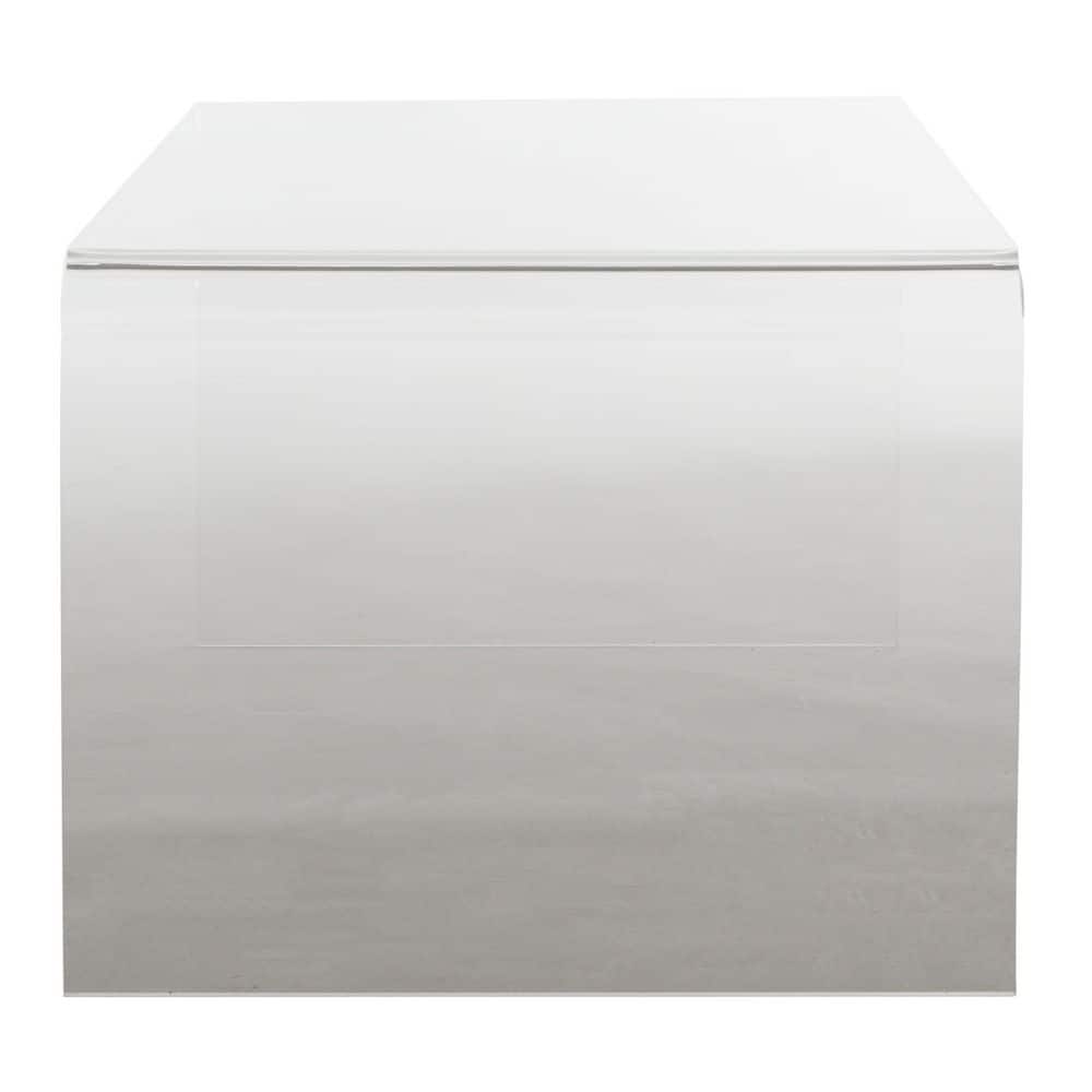 Addis 35'' Clear Acrylic Rectangular Coffee Table