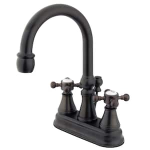 Vintage 4 in. Centerset 2-Handle Bathroom Faucet in Oil Rubbed Bronze