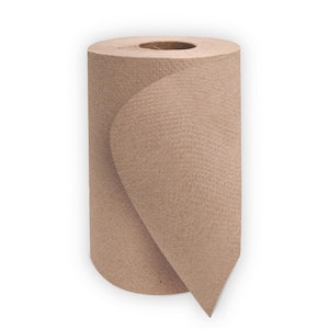 Morsoft Universal Hardwound Paper Towels, 7.88 in. x 300 ft., Brown, (12-Carton)