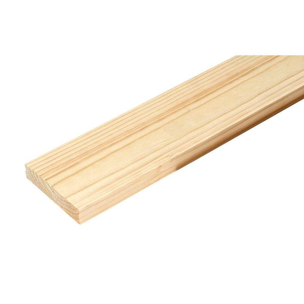 Unbranded 1 in. x 5 in. x 6 ft. #2 and Better Kiln Dried Whitewood Lumber